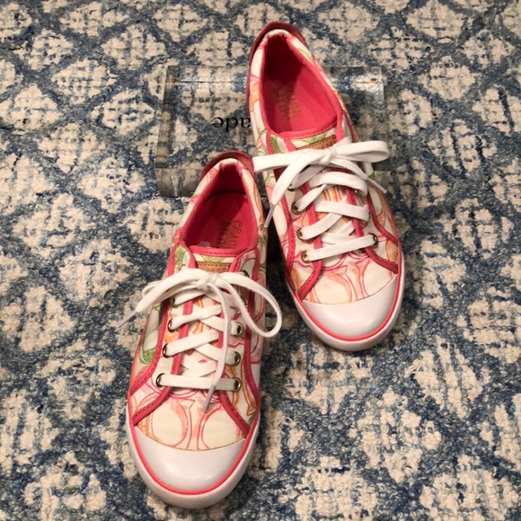 Coach Signature Sneakers - Picture 1 of 8